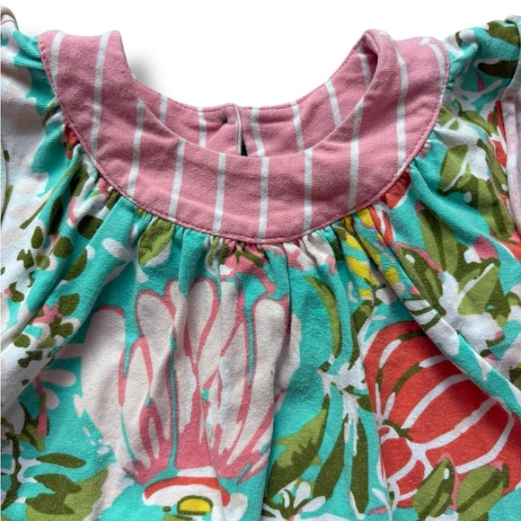 Matilda Jane Pink and White Striped Tank Top size 12-18 months - Picture 7 of 7